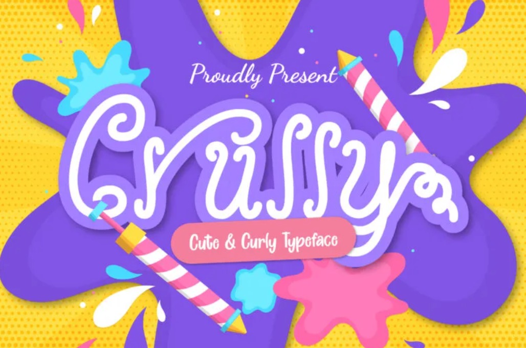 Crully Cute Kids Font