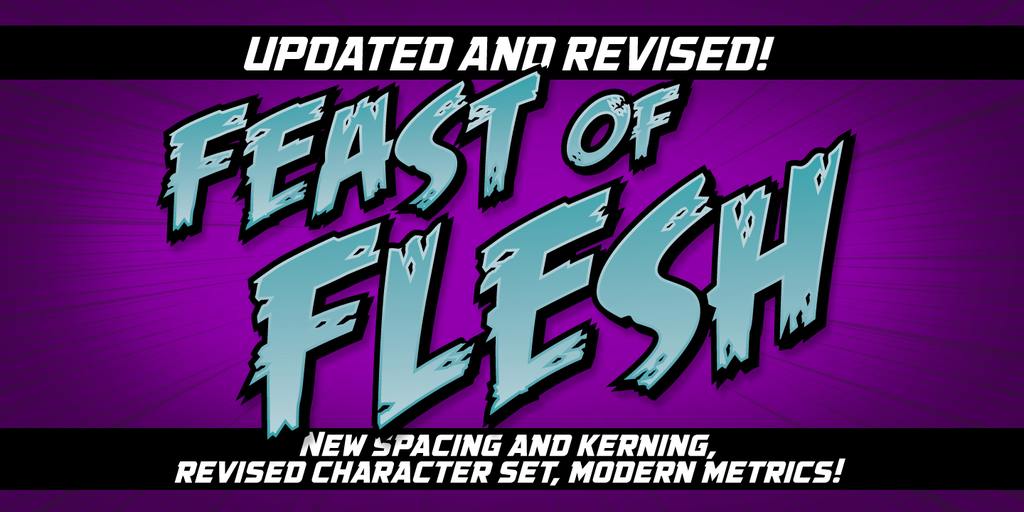 Feast of Flesh BB Font