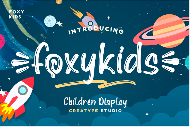 Foxykids Children Typeface