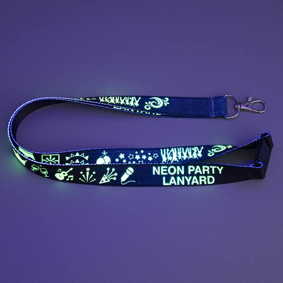 Funky Neon Lanyard
