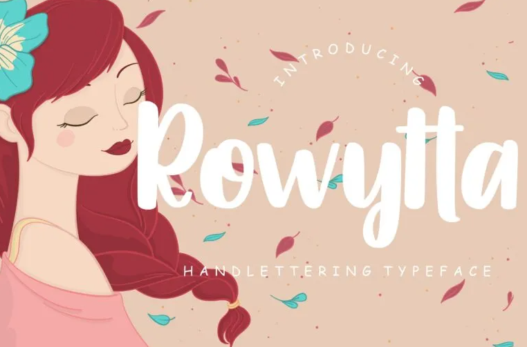 Rowytta Handlettering Font
