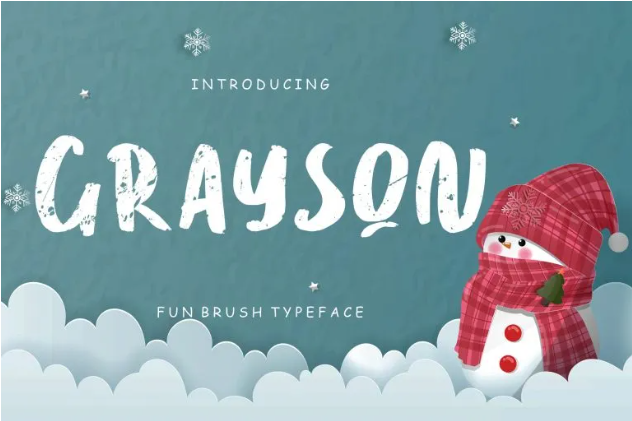 Grayson Fun Brush Font