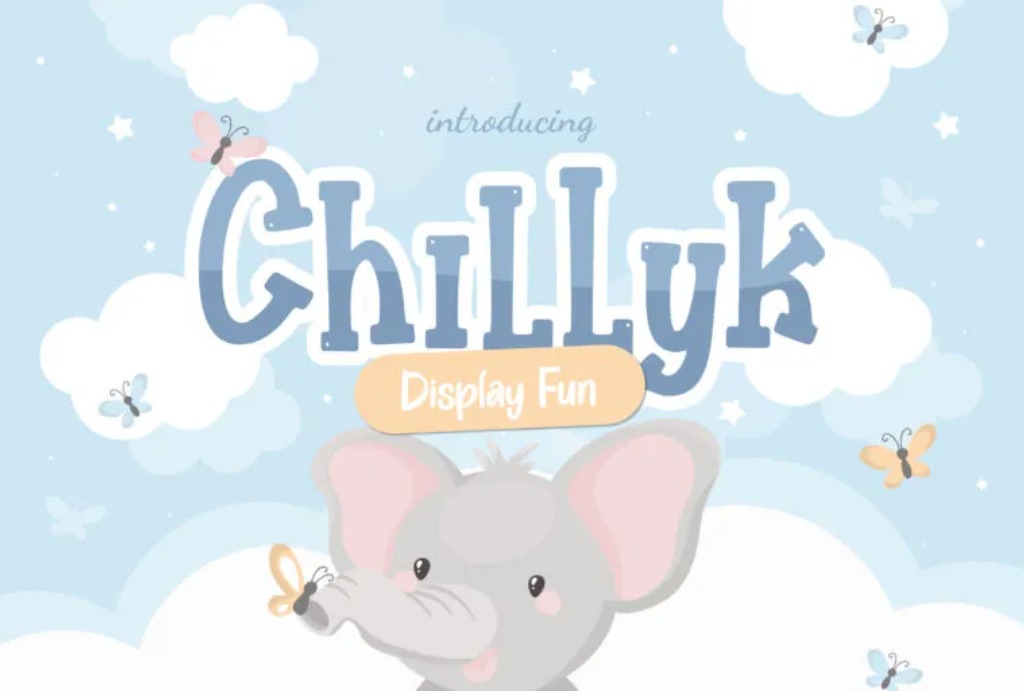 Chillyk Display Fun Font