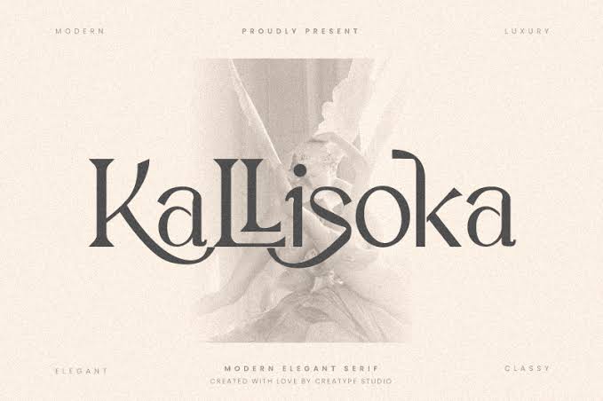 Kallisoka Modern Elegant Serif Font