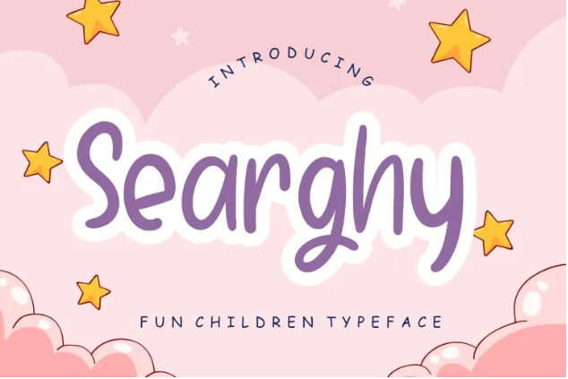 Searghy Fun Typeface