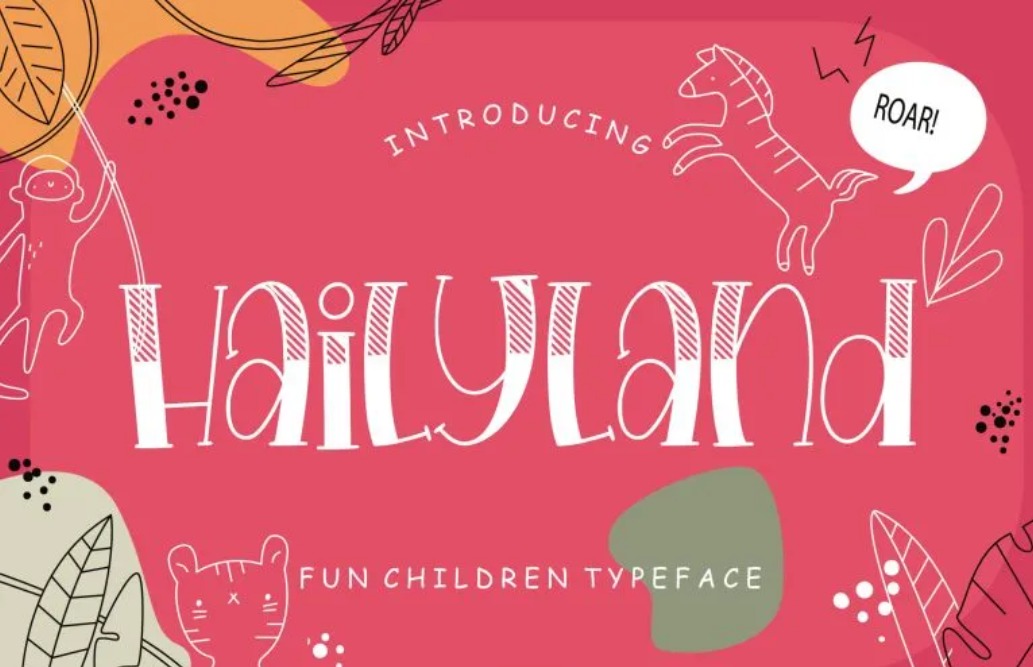 Hailyland Fun Children Font