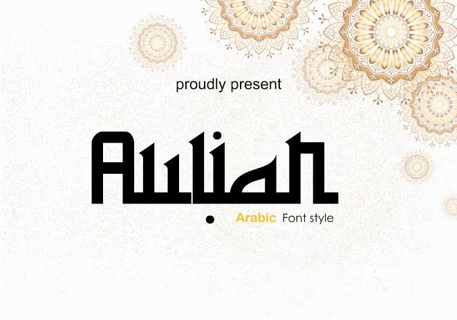 Auliah Arabic Font Style