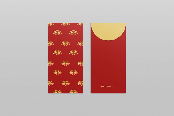 Fortune Cookies Red Envelope Design