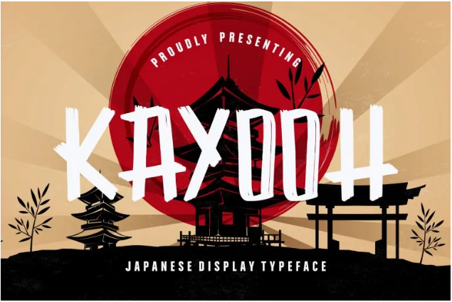 Kayooh Japanese Font