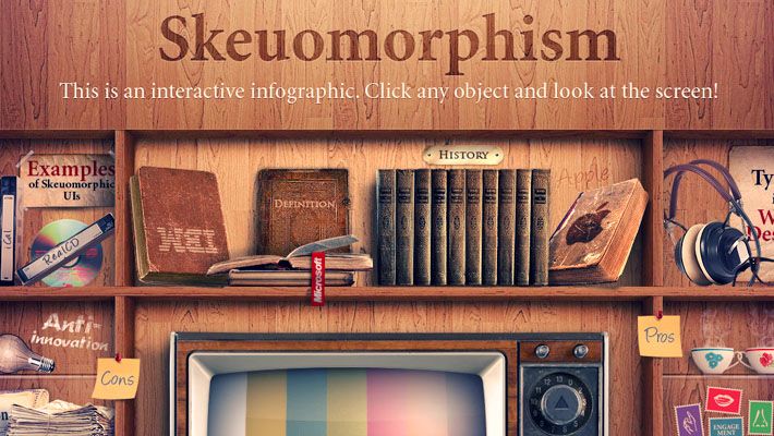 Skeuomorphism Design
