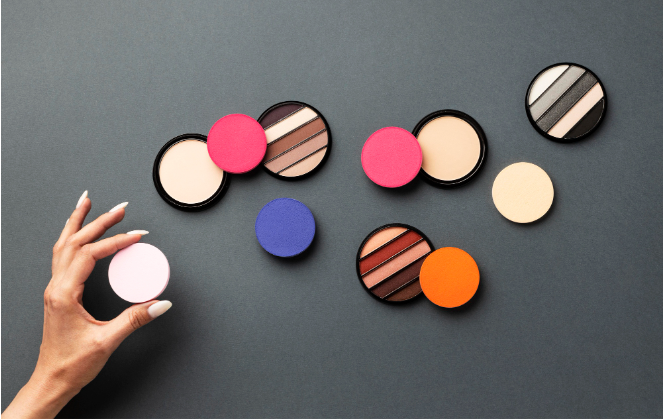 The color scheme for Cosmetic Packaging Design