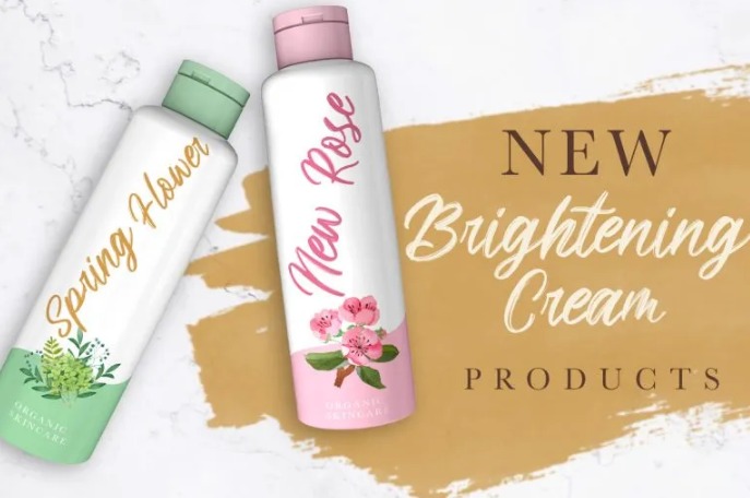 Brighnesy Font for Cosmetic Packaging