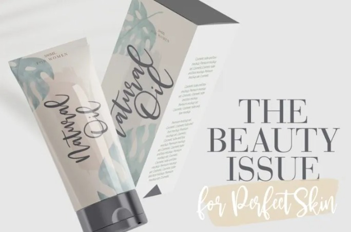 Mackyloo Font for Cosmetic Packaging Design