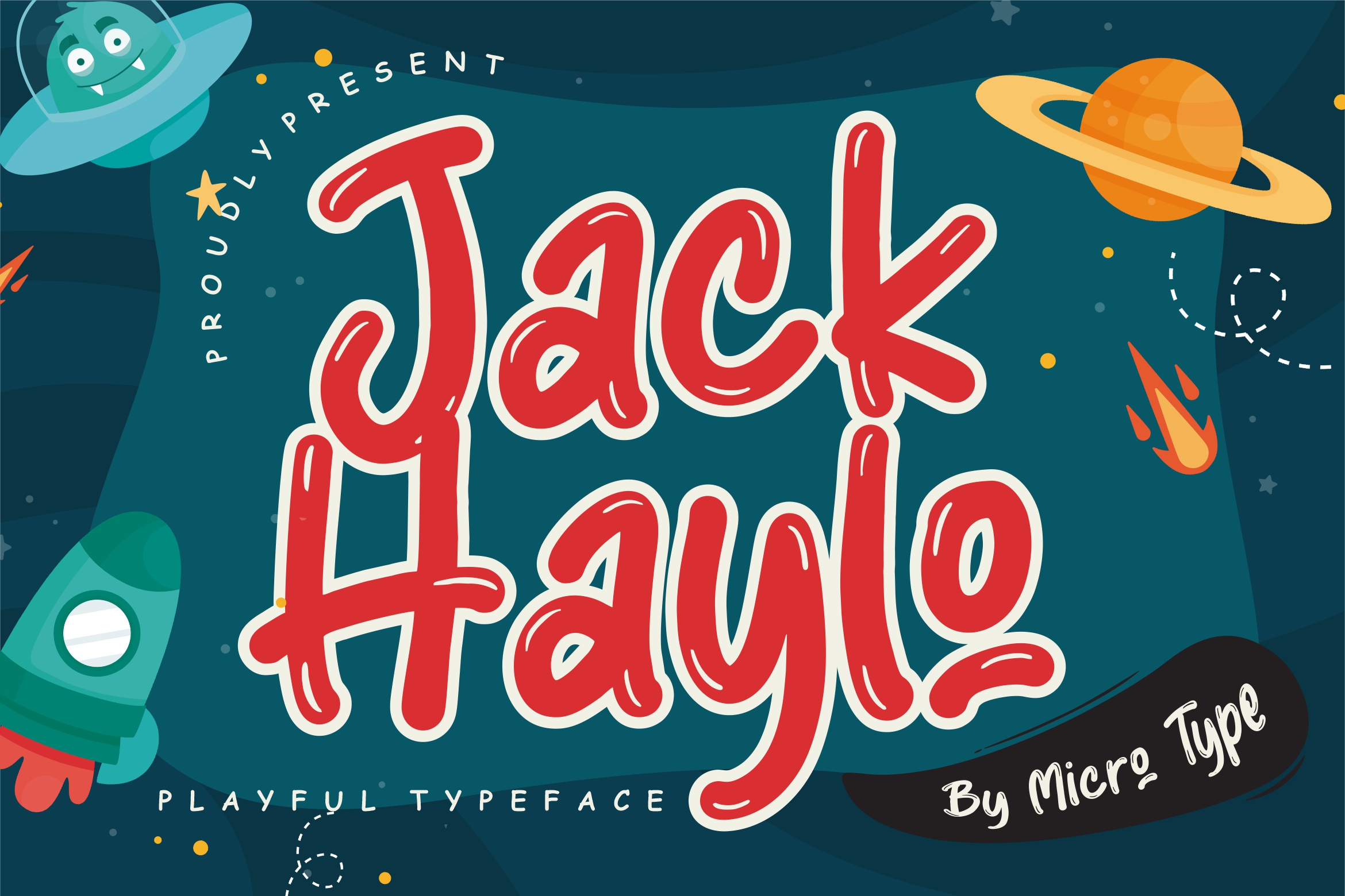 Jack Haylo Advertisement Font