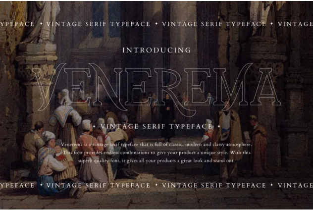 Verenema Vintage Font