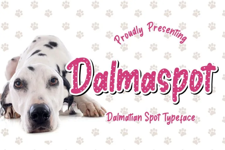 Dalmaspot Font