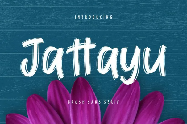 the preview of Jattayu font