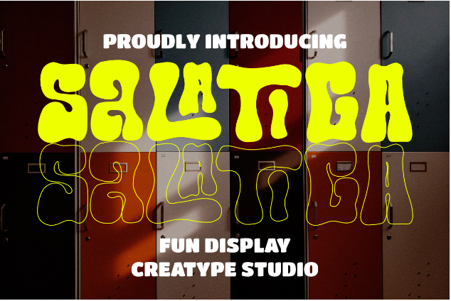 Salatiga Fun Display Font