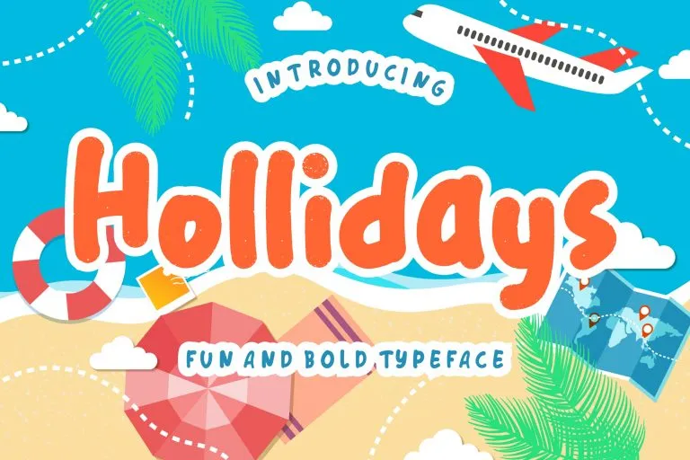 Hollidays Font