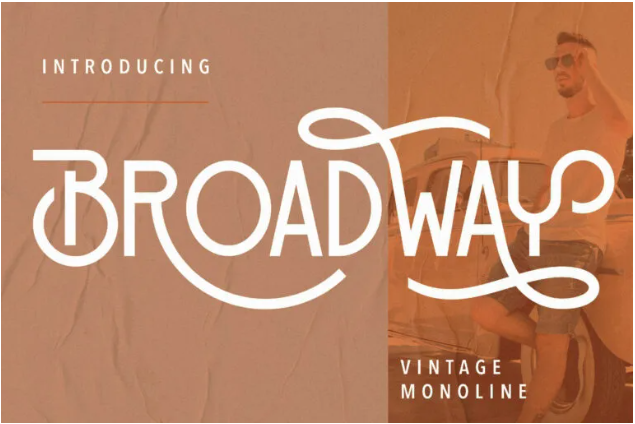 Broadway Vintage Typeface