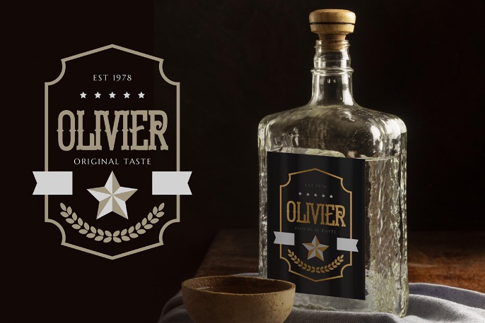 Beer Packaging Design by Mattador Font