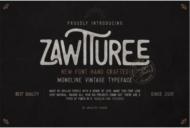 Zawturee Adventure Game Font