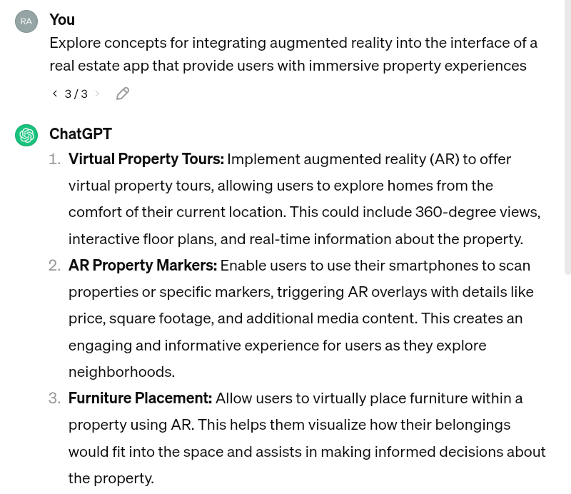 Augmented Reality Interface