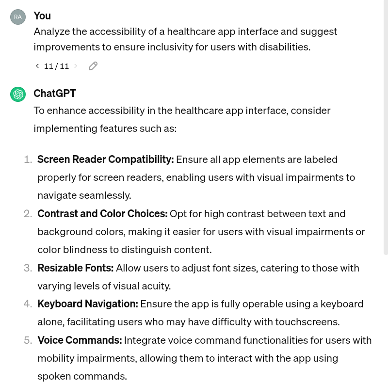 Accessibility Evaluation