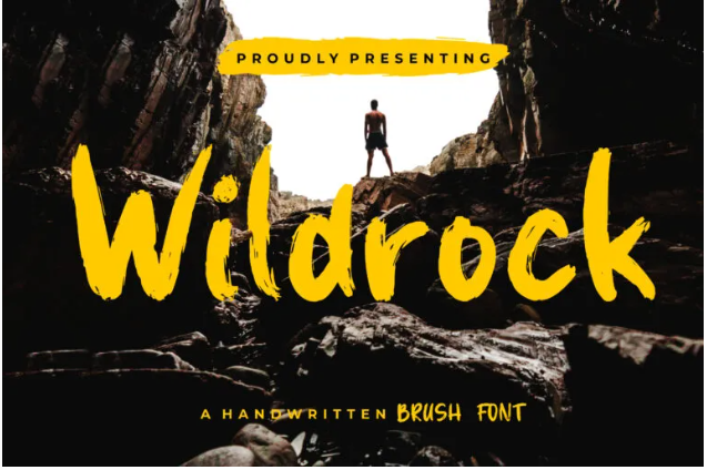 Wildrock Adventurous Sports Game Font