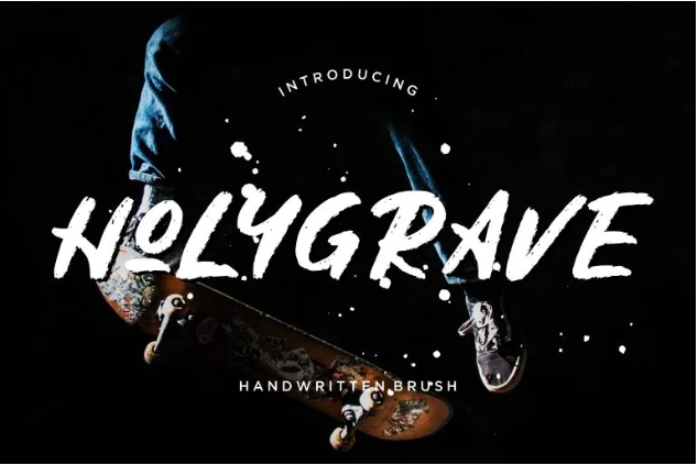 Holygrave Urban Sports Game Font