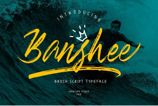 Banshee Extreme Sports Game Font