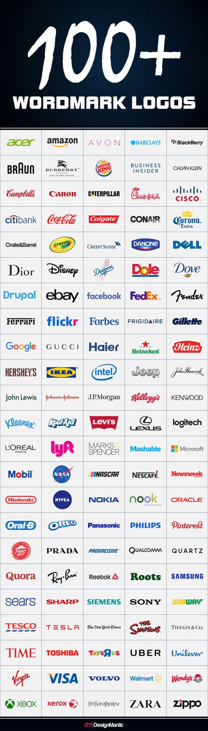 Wordmark Logo Design Trends