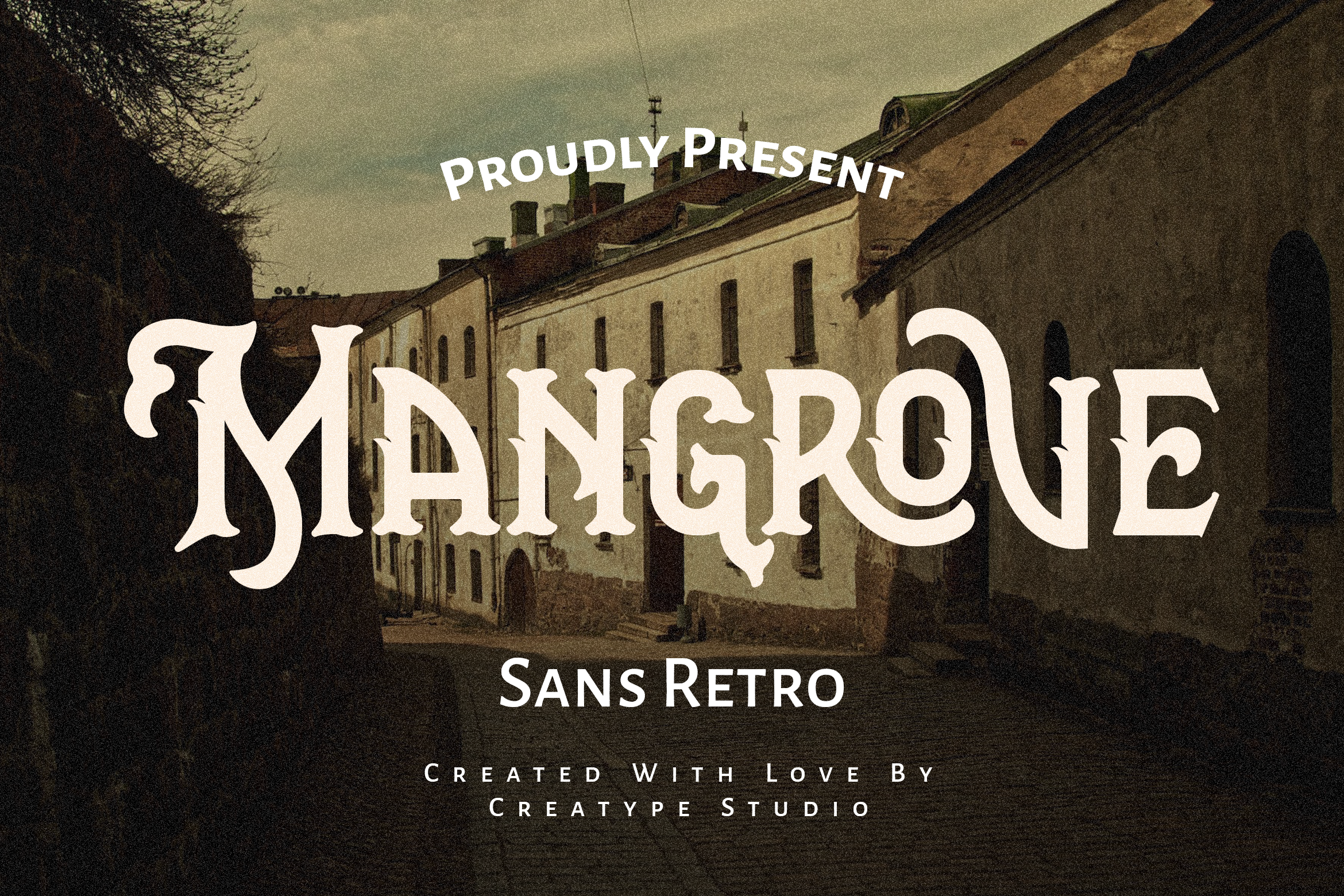 Mangrove Sans Serif Retro Font