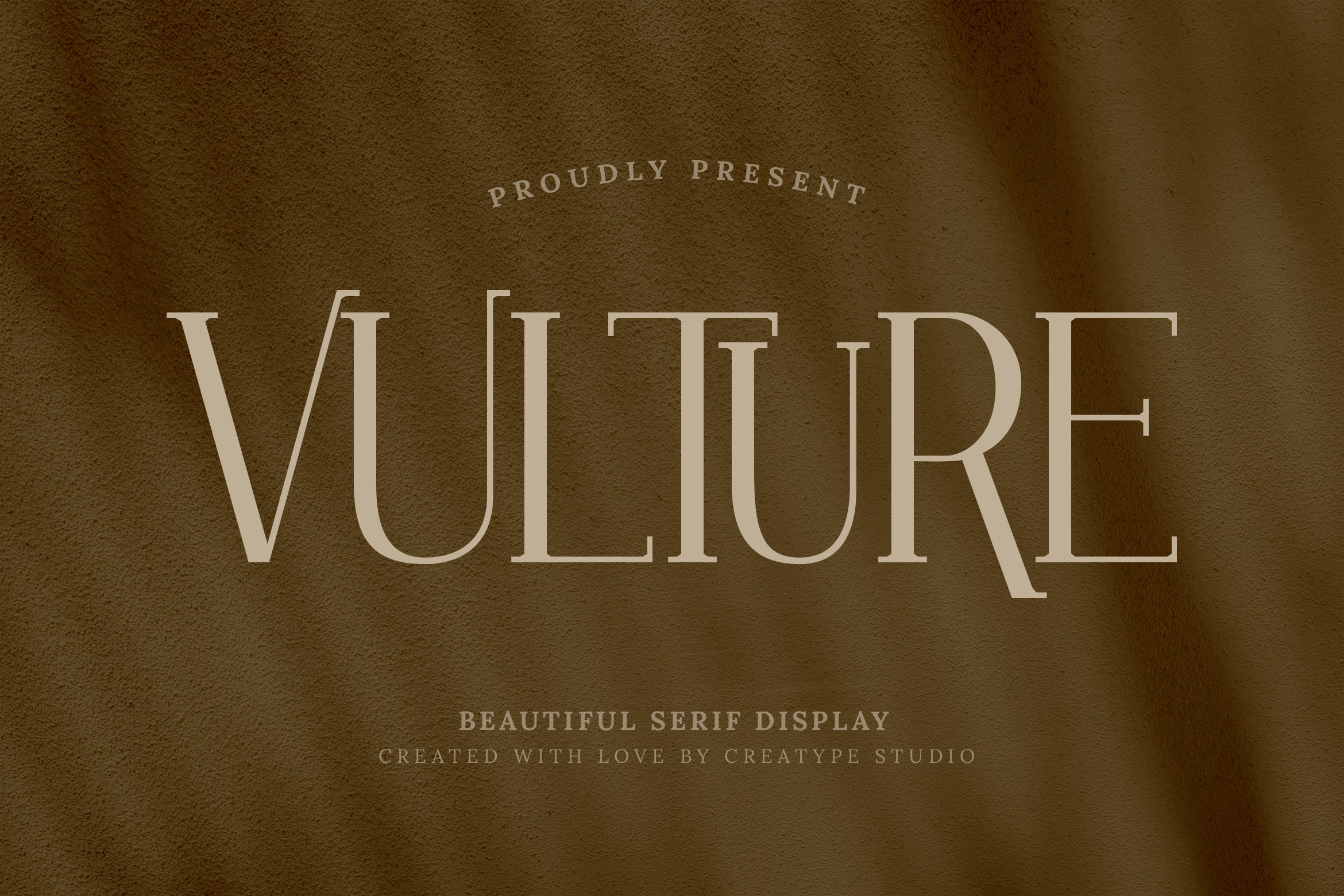 Vulture Serif Display Font