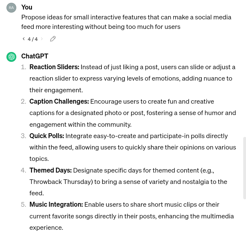 Microinteraction Concepts