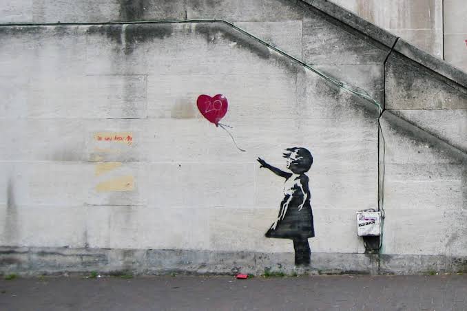 Girl With a Balloon by Banksy