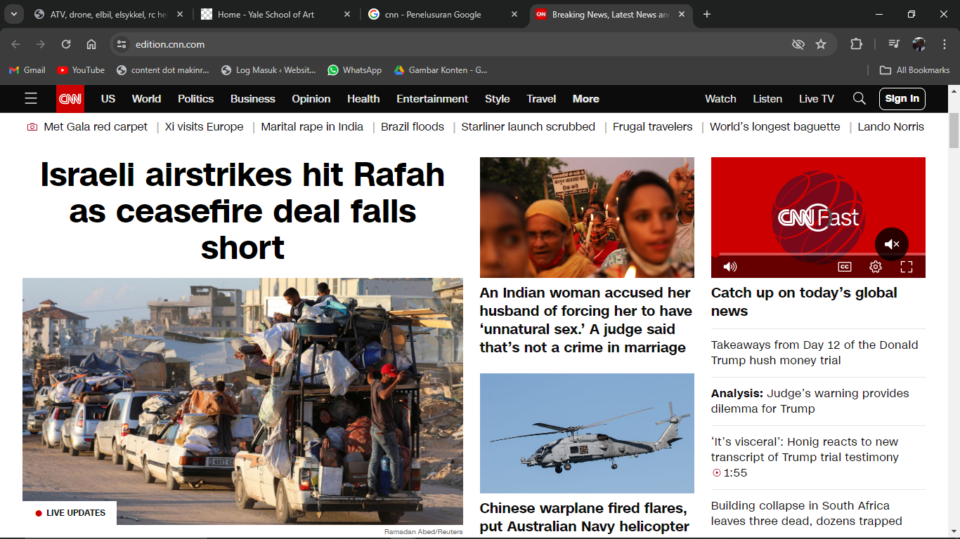 Cluttered Website Design 