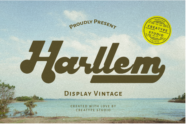 Harllem Vintage Font
