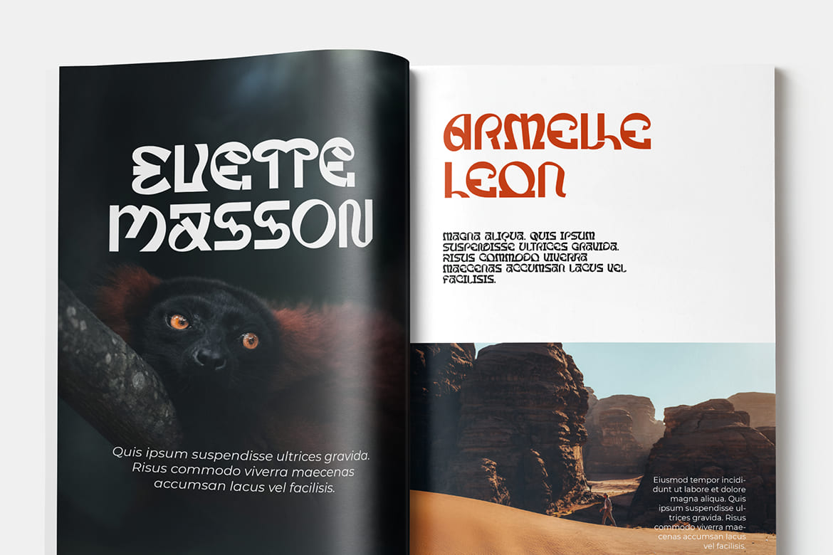 Curtis Modern Display Font