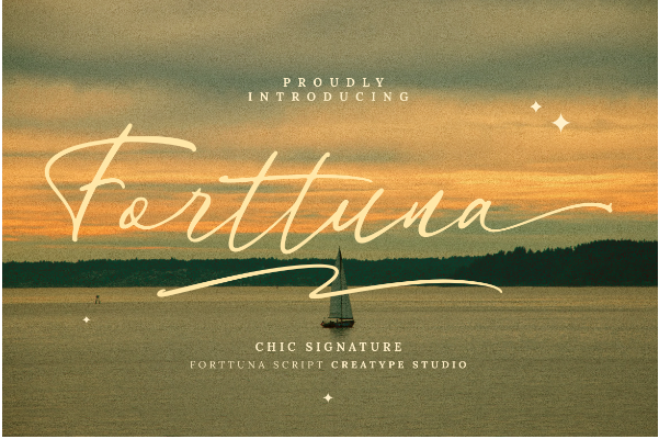 Forttuna Swift Race Car Font