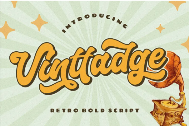 Vinttadge Bold Skateboard Font