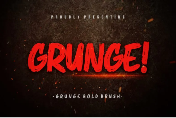 Grunge Exciting Race Car Font