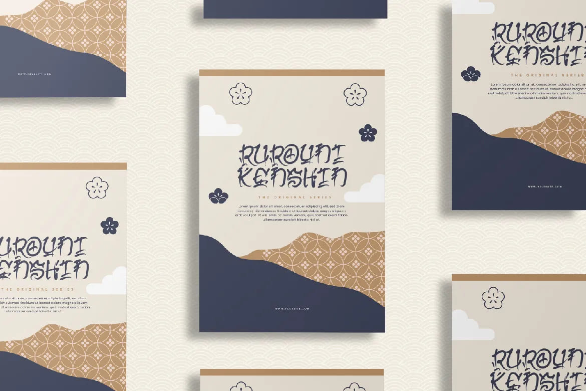 Kattana Japanese Style Font