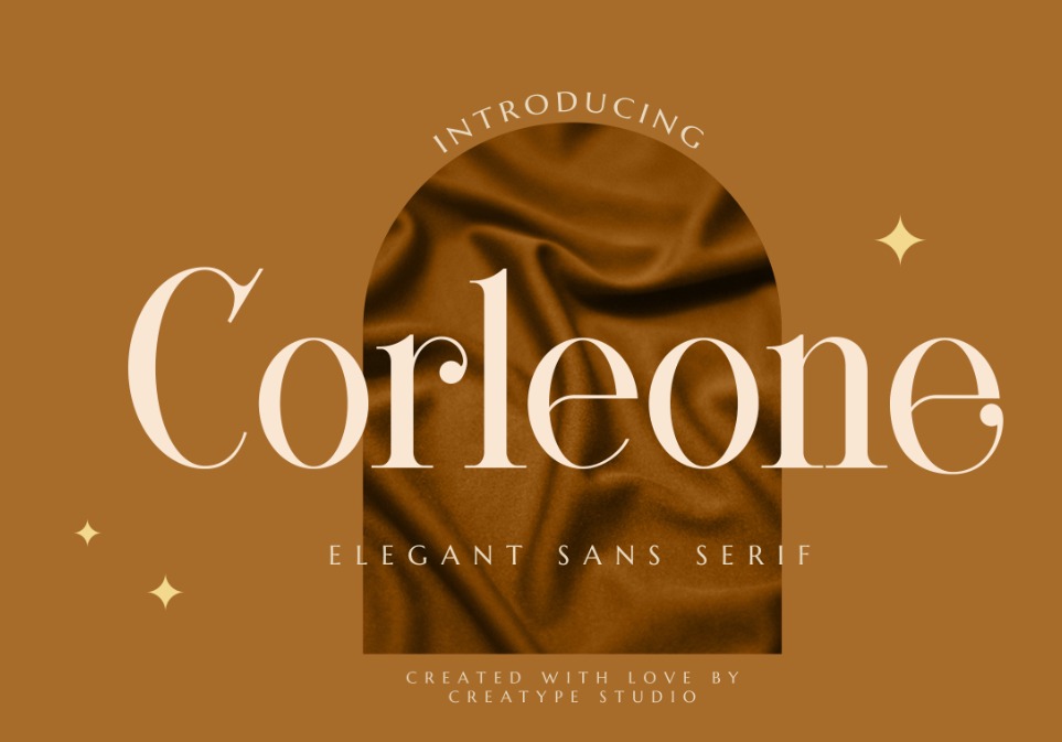 Corleone Elegant Sans Serif Font