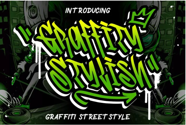 Graffity Stylish Graffiti Font