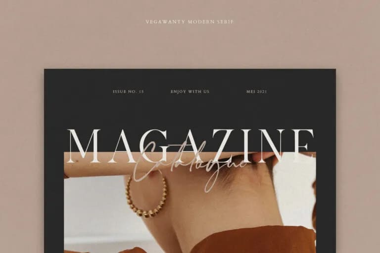 Vegawanty Modern Serif Font