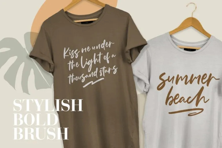 Samanthy Stylish Brush Script Font