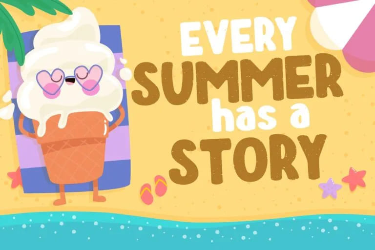 Hello Sunny Fun & Bold for Cover Book Font