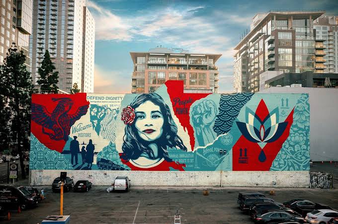 Shepard Fairey Graffiti Art