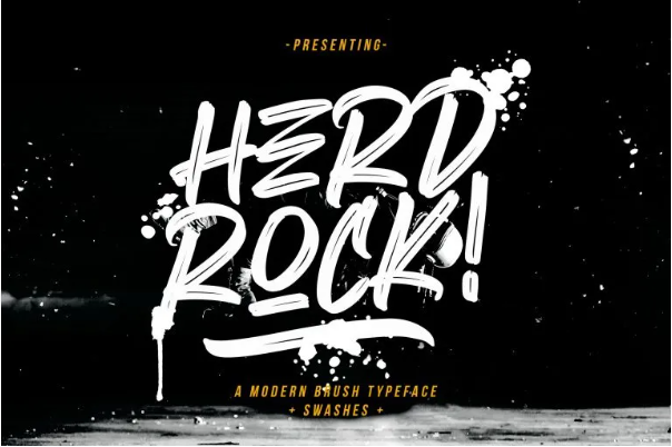 Herdrock Modern Font
